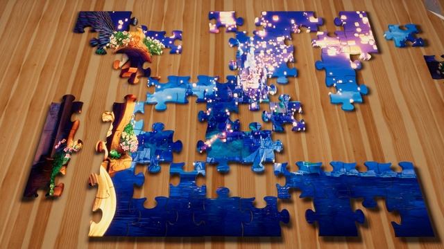 Rapunzel from Tangled Looking Out The Window in Puzzle Jigsaw Game смотреть онлайн