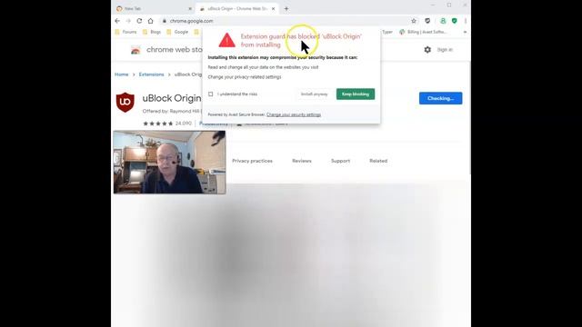 Avast Ad Block Problem - Temporary Fix смотреть онлайн