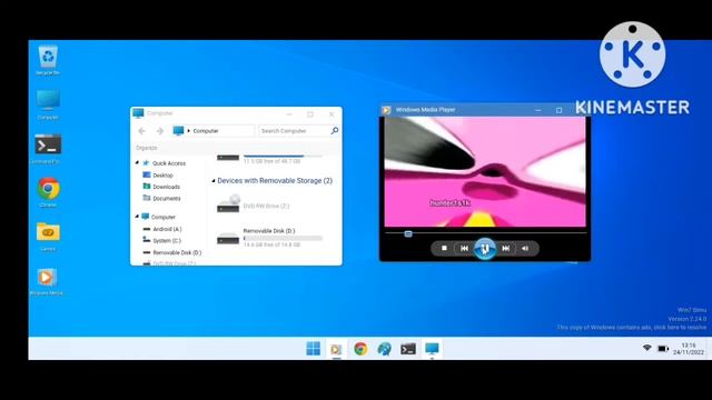 Baby shark screaming has BSoD (Win7 Simu) смотреть онлайн