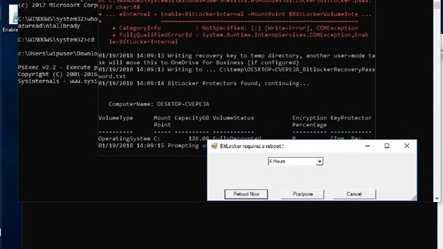 Automating BitLocker for users that are not local admin on a Windows AutoPilot enrolled device смотреть онлайн