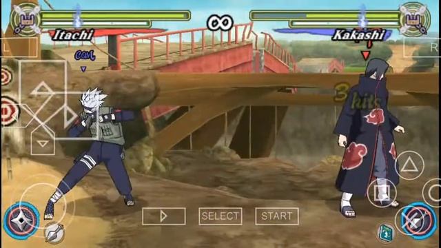 ITACHI V.S. KAKASHI - Naruto shippuden ultimate ninja heroes 3 смотреть онлайн