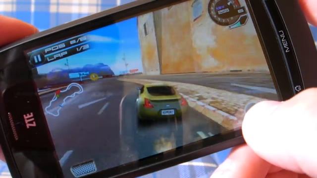ZTE Blade Asphalt 5 gameplay смотреть онлайн