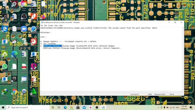 ERROR: The system cannot find the path specified. (0x3) смотреть онлайн