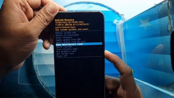 TECNO CAMON 17 (TECNO CG6J ) ANDROID 11 PATTERN LOCK REMOVE WITH HARD RESET WITHOUT PC