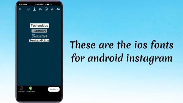Ios fonts and emojis for instagram story in android💫| All ios fonts and emojis in android instagram смотреть онлайн