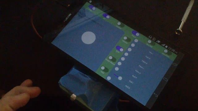 Android App AndroPlane RC Drone Flight Controller Testing PID. смотреть онлайн