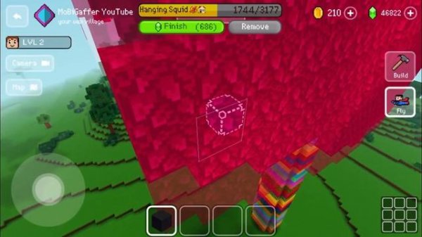 Block Craft 3D: Building Simulator Games For Free Gameplay#2113 (iOS & Android) | Hanging Squid 🦑🏠