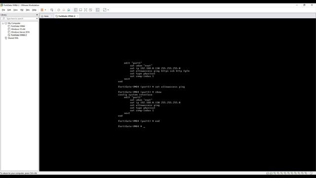 Configurando FortiGate + VMWare смотреть онлайн