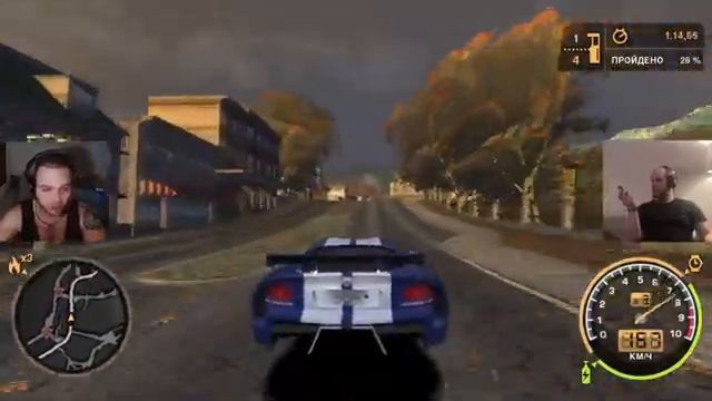 РЕЖИМ ПОГОНЯ - NFS MOST WANTED