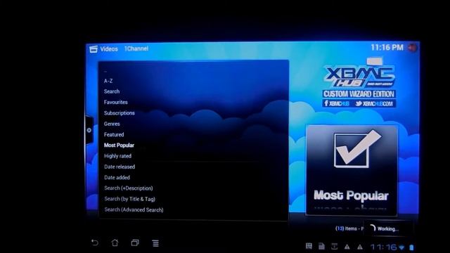 XBMC On Android смотреть онлайн