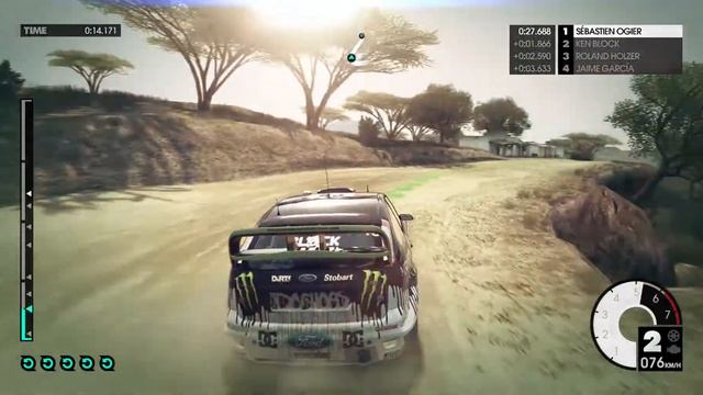 Kenya Landscapes On A Video Game - Dirt 3 HD You Tube 2017 смотреть онлайн