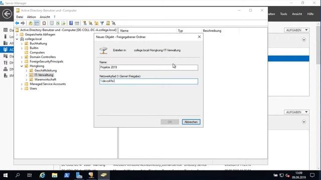 Windows Server 2019 - Clientimplementierung in das Netzwerk смотреть онлайн