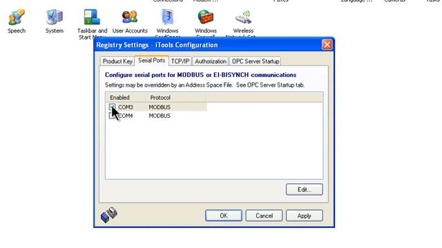 Configuring iTools Software to Communicate Via a Serial Connection смотреть онлайн