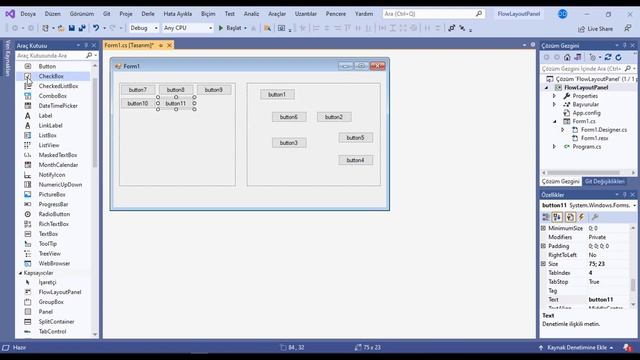 Uygulamalarla C# - 57.Ders: FlowLayoutPanel Kontrolü смотреть онлайн
