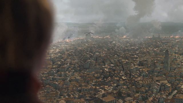 Cersei Lannister Staring Out A Window In Season 8