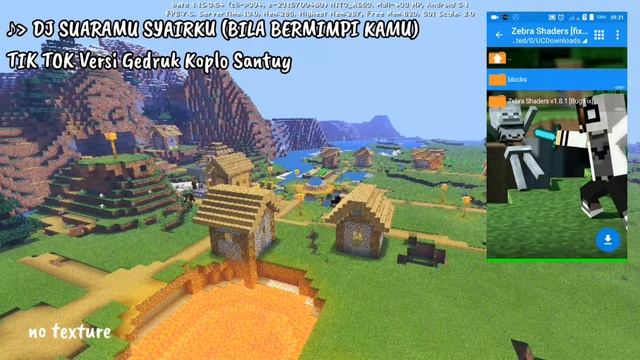 Shaders Minecraft 1.12-1.14||Pertama Kalinya WallCraft Review Shaders|| смотреть онлайн