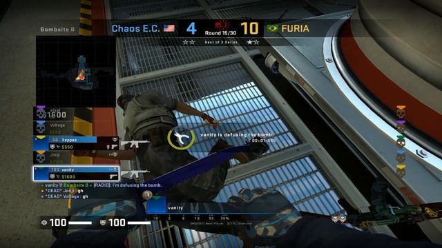 How we lost to FURIA... | Chaos CS:GO Voice Comms смотреть онлайн