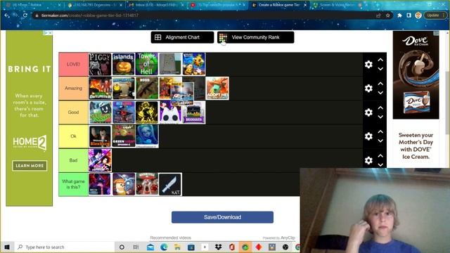 Roblox Tier Lists! смотреть онлайн