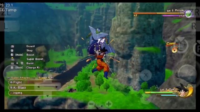 Dragon Ball Z: Kakarot on Sudachi Android Gameplay test Snapdragon 778G Settings смотреть онлайн