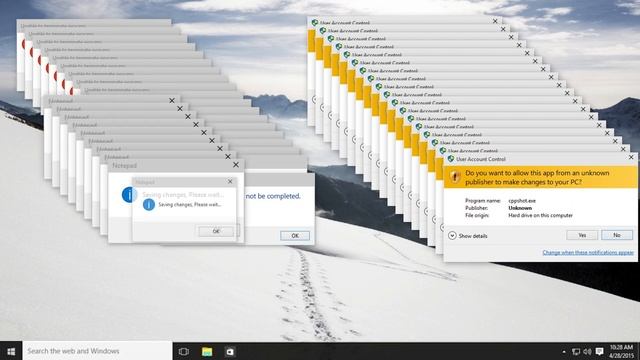 Windows 10 Build 10074 Crazy Error смотреть онлайн