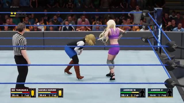 Sakura Haruno and Ino Yamanaka Vs Android 21 and Android 18 смотреть онлайн