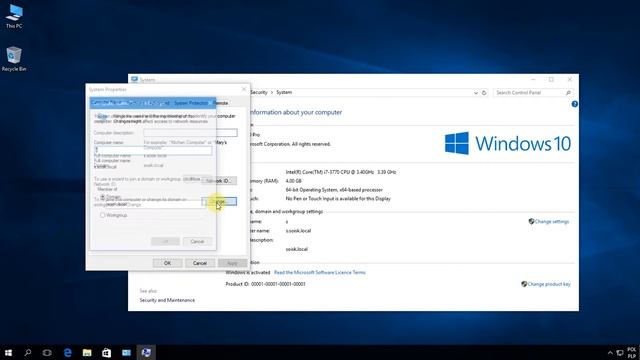 Windows 10 How to remove a computer from domain смотреть онлайн
