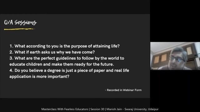 #TheAnswersYouKnow | S1• E30 | Manish Jain - Swaraj University, Udaipur смотреть онлайн
