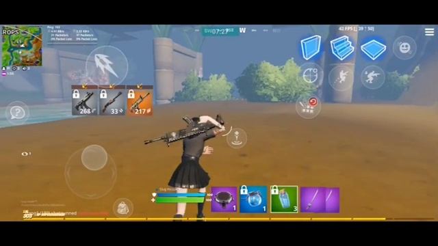 Fortnite Mobile Android Gameplay - 60fps APK смотреть онлайн