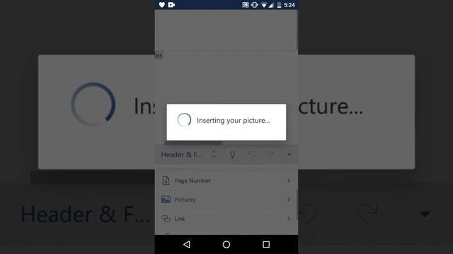 How can we insert a picture in header MS WORD [ANDROID] смотреть онлайн