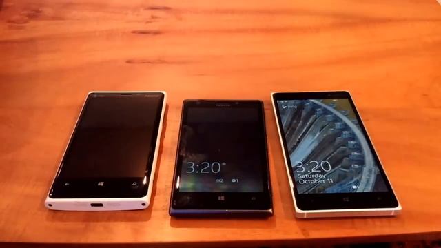 Nokia Lumia 830 compared with Lumia 920 and 925 смотреть онлайн