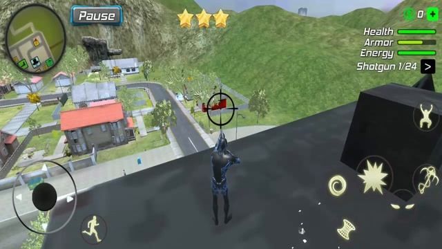 Black Hole Hero : Vice Vegas Rope Mafia - Android Gameplay HD смотреть онлайн