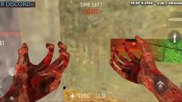 Kontra Multiplayer Fps || Zm_3Room || ZOMBIE MODE GAMEPLAY !! смотреть онлайн