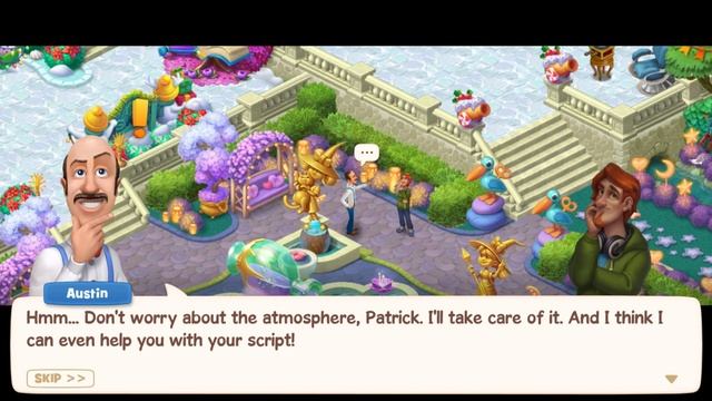 Flaming Hearts & Romantic Evening - Playrix Gardenscapes New Acres - Valentines Day Android Gamepla смотреть онлайн