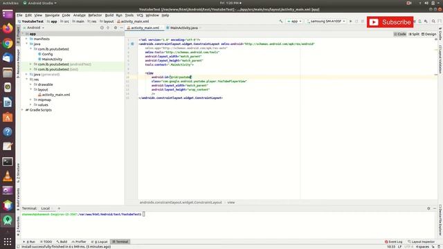 Play YouTube Videos using Android Player API in Android Studio Tutorials смотреть онлайн