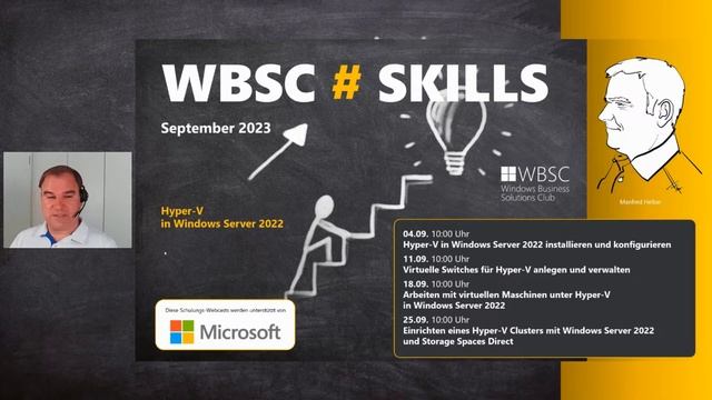 Arbeiten mit virtuellen Maschinen unter Hyper-V in Windows Server 2022 смотреть онлайн