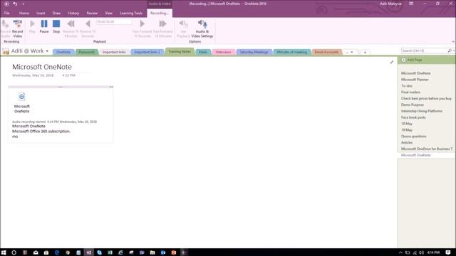 How can I enable searching in audio for words in OneNote 2016? смотреть онлайн