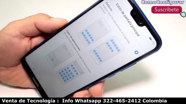 TIP: Ajustes de pantalla cambiar cantidad de iconos huawei P20 Lite Manual comoconfigurar смотреть онлайн
