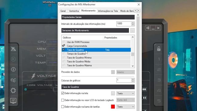 COMO VER O FPS NO JOGO - Passo a Passo do BÁSICO com dicas extras (MSI AFTERBURNER) смотреть онлайн