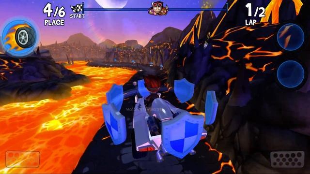 Super Fast Twister And Rez | BEach Buggy Racing 2 Android Game Play смотреть онлайн