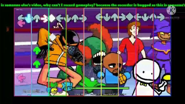 fnf mod shaggy x Matt x Bob x Tricky x whitty x zardy android смотреть онлайн
