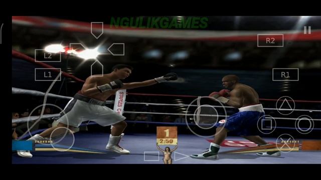 AetherSX2 PS2 Emulator For Android - Fight Night Round 2 Gameplay смотреть онлайн