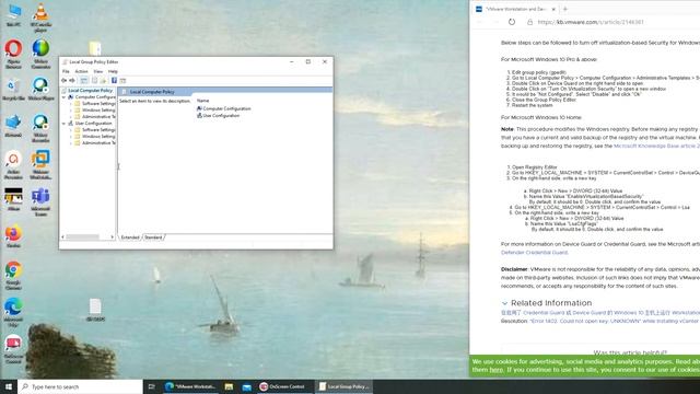 [Fixed] VMware Workstation and Device/Credential Guard are not compatible" error VMware Workstation смотреть онлайн