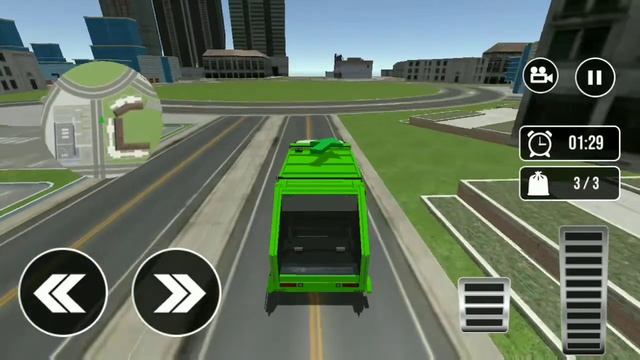 Garbage Truck: Trash Cleaner Driving Game by Game Town Studio Android Gameplay HD смотреть онлайн
