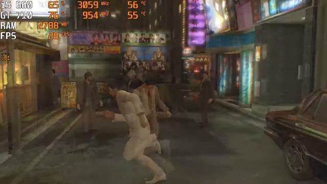 Yakuza 0 - GT 710 + i5 660 Benchmark смотреть онлайн