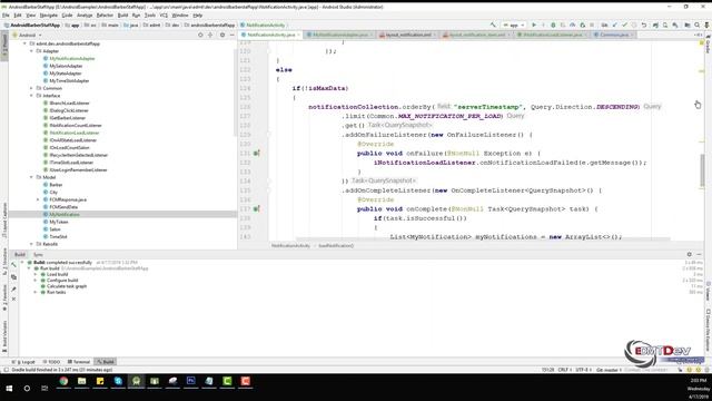 Android Development Tutorial - Barber Booking App part 19 Notification Manager смотреть онлайн