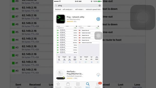 Ping test using your mobile | Network Test | Android | iphone смотреть онлайн