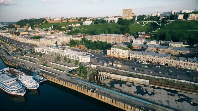 Мещера, Волга, речной... аэросъемка Нижний Новгород