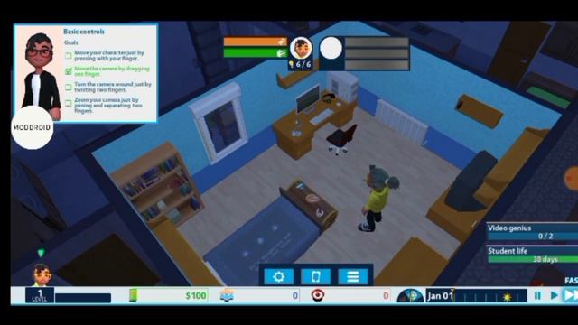 Youtuber Life Simulator OMG Mod Menu Apk Free New Version смотреть онлайн