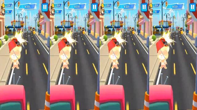 Talking Tom Hero Dash - Tom - 3 x - Walkthrough BOSS - Gameplay, Android - LILU смотреть онлайн