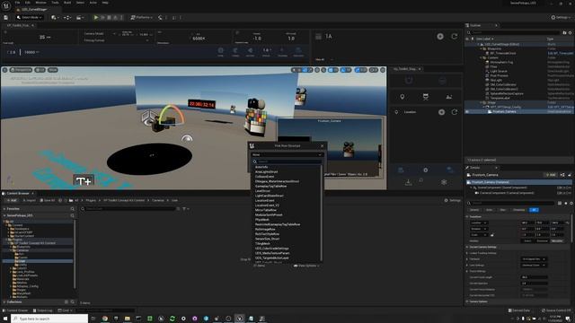 Custom Sensor Formats - Vp Toolkit Plugin Camera Widget - Unreal Engine 5 Virtual Production смотреть онлайн